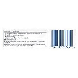 Foto 2 | Pasta Dental Crest Gum Detoxify de 36 Piezas-Venta Internacional