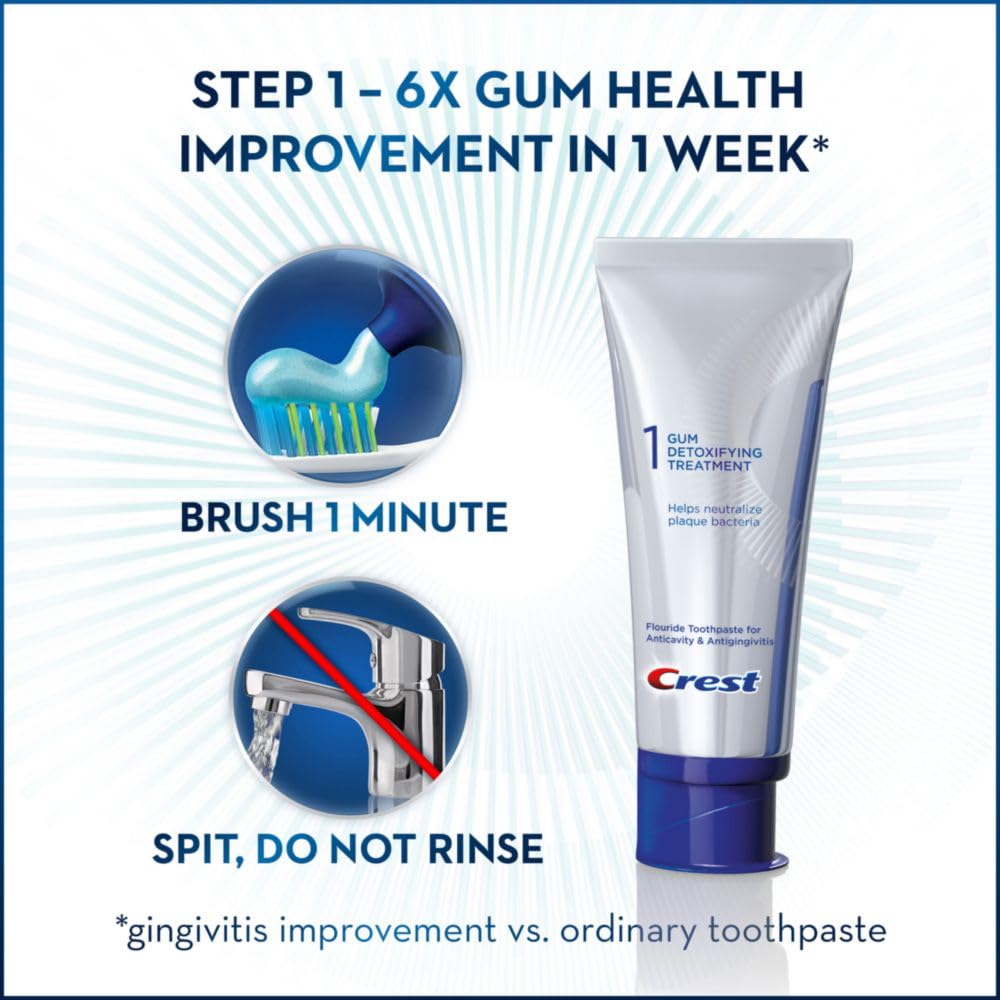 Foto 6 pulgar | Crest Pro-Health Gum Detoxify + Blanqueamiento Venta Internacional