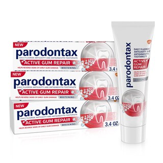 Foto 1 | Pasta De Dientes Parodontax Active Gum Repair Whitening 100 Ml X3 - Venta Internacional.
