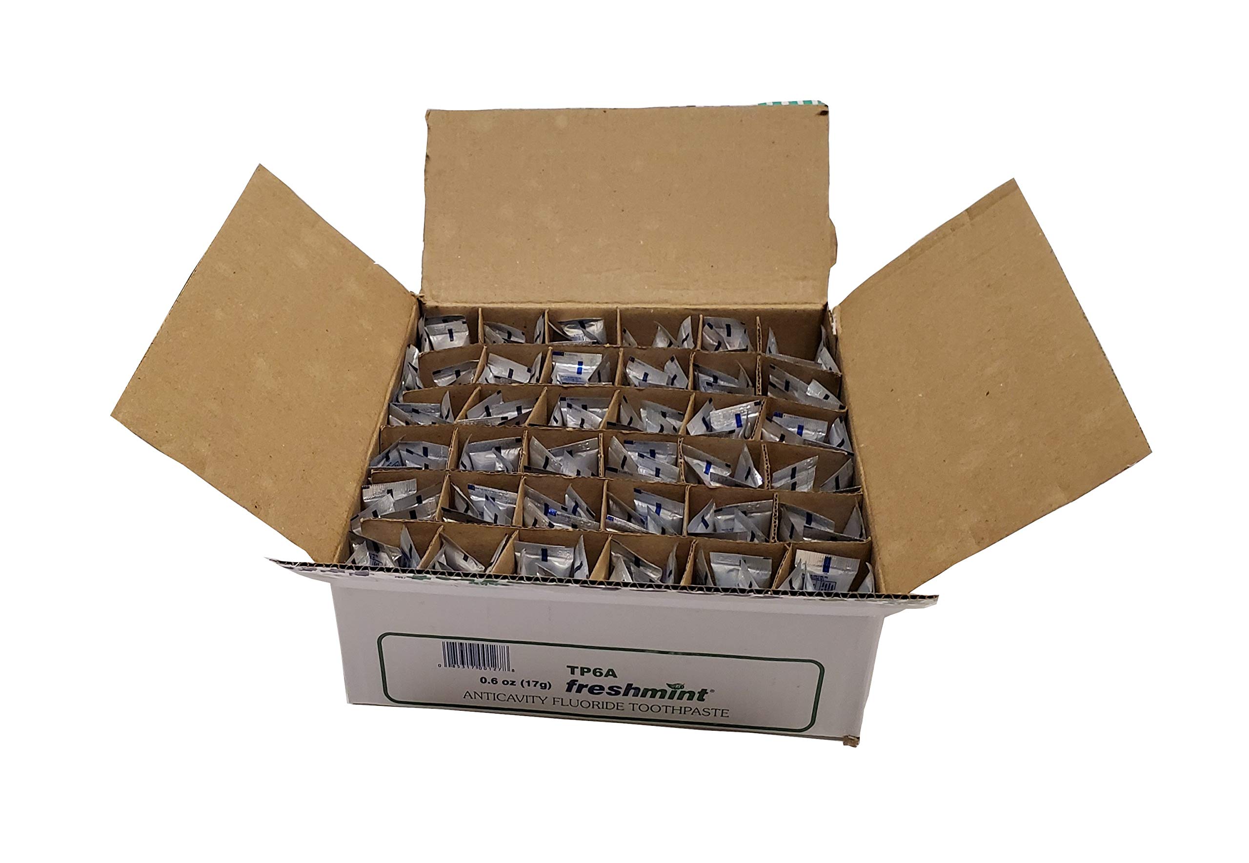 Foto 7 pulgar | Pasta de Dientes Freshmint Anticaries con Flúor 17 ml Tamaño de Viaje 144 Piezas - Venta Internacional