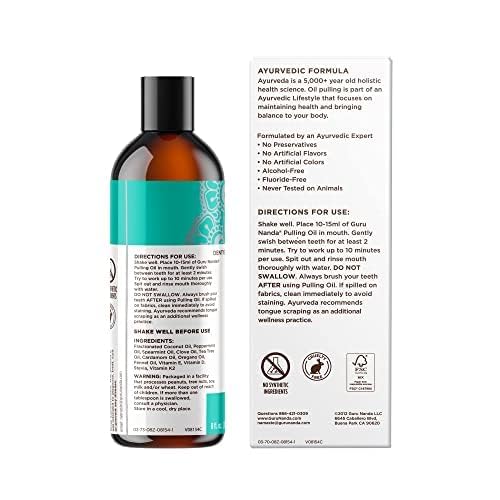 Foto 8 pulgar | Enjuague Bucal Gurunanda Coconut Oil Pulling 236.5 Ml Fresh Breath - Venta Internacional.