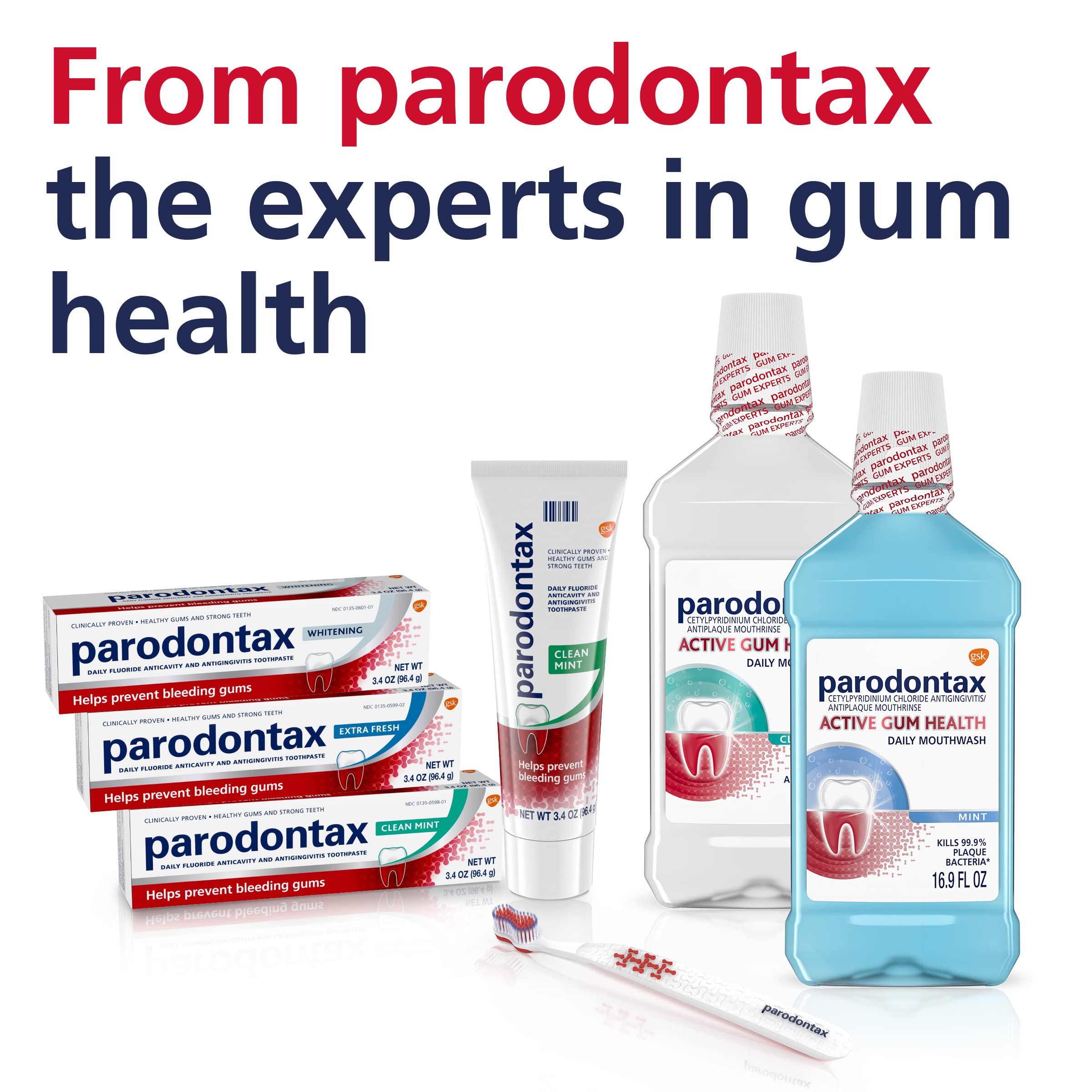 Foto 8 pulgar | Pasta de Dientes Parodontax Active Gum Repair 100 Ml x 3 Fresh Mint - Venta Internacional