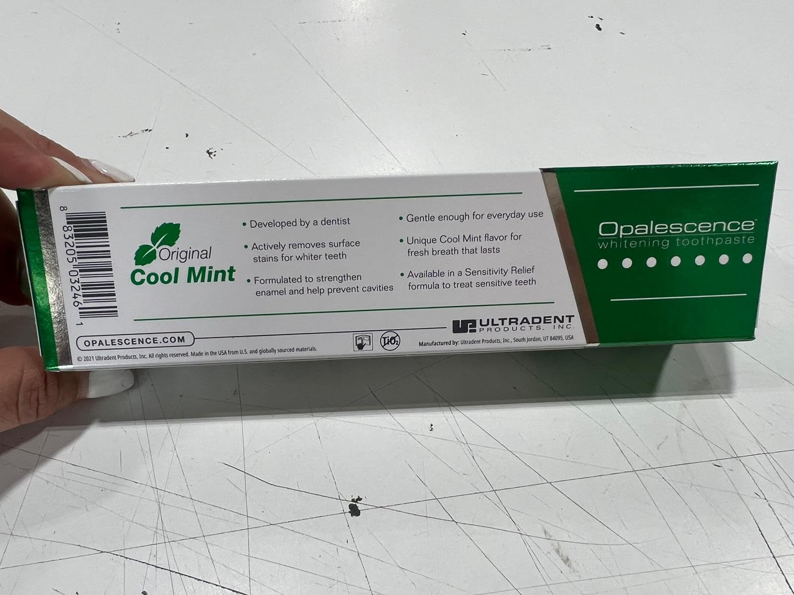 Foto 7 | Pasta de Dientes Opalescence Teeth Whitening Cool Mint 100 ml - Venta Internacional