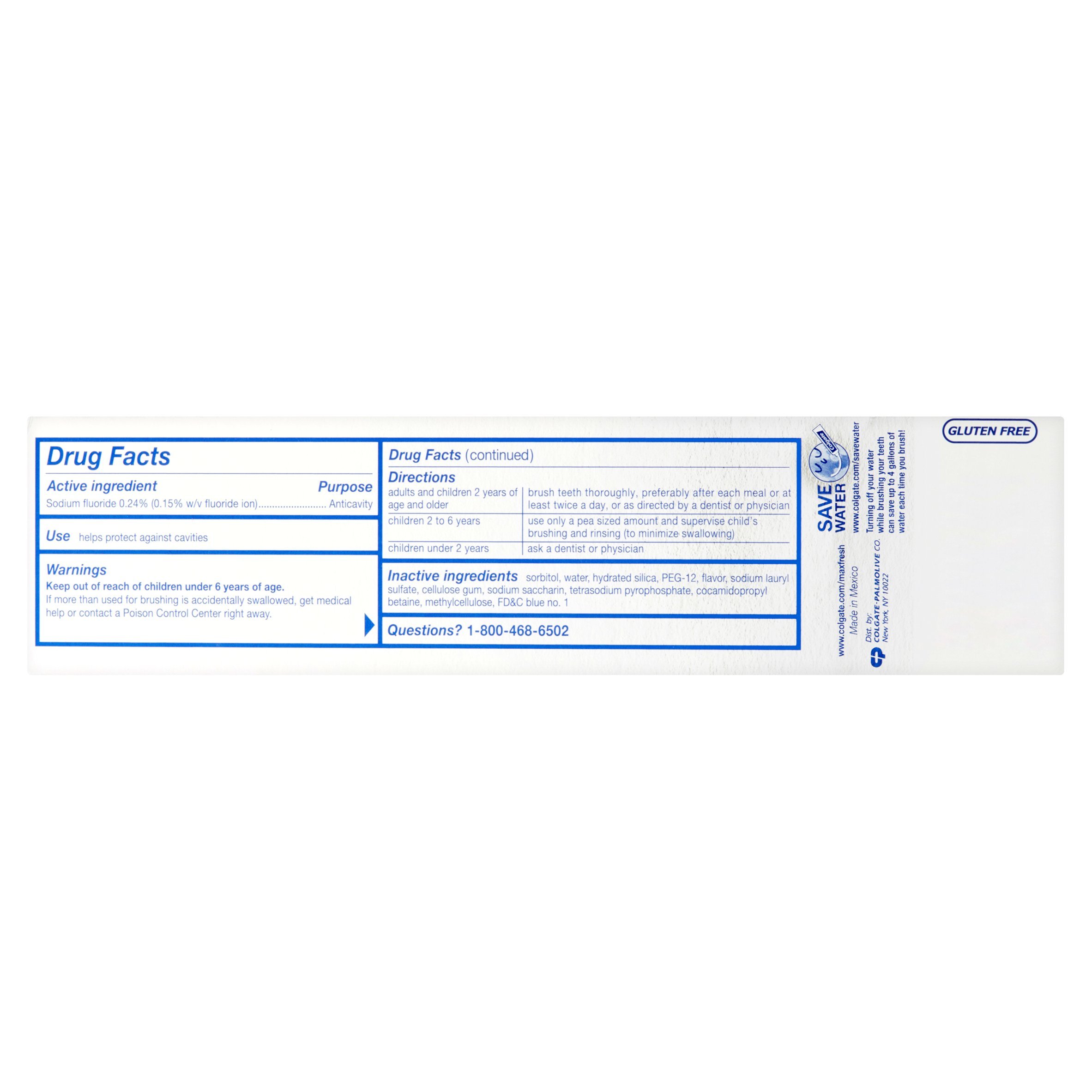 Foto 5 pulgar | Pasta De Dientes Colgate Max Fresh Knockout 170 G, Paquete De 4 - Venta Internacional.