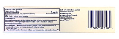 Foto 3 | Pasta De Dientes Crest Whitening Plus Scope Minty Fresh 80 Ml X4 - Venta Internacional.