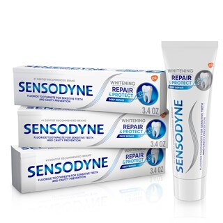 Foto 1 | Pasta De Dientes Sensodyne Repair And Protect Whitening 100 Ml X3 - Venta Internacional.
