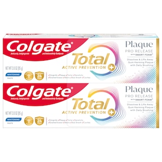 Foto 1 | Pasta De Dientes Colgate Total Plaque Pro Release Whitening 90 Ml X2 - Venta Internacional.