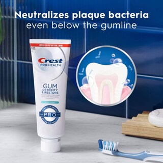 Foto 6 | Pasta De Dientes Crest Pro-health Gum Detoxify And Restore 135 Ml X 3 - Venta Internacional.