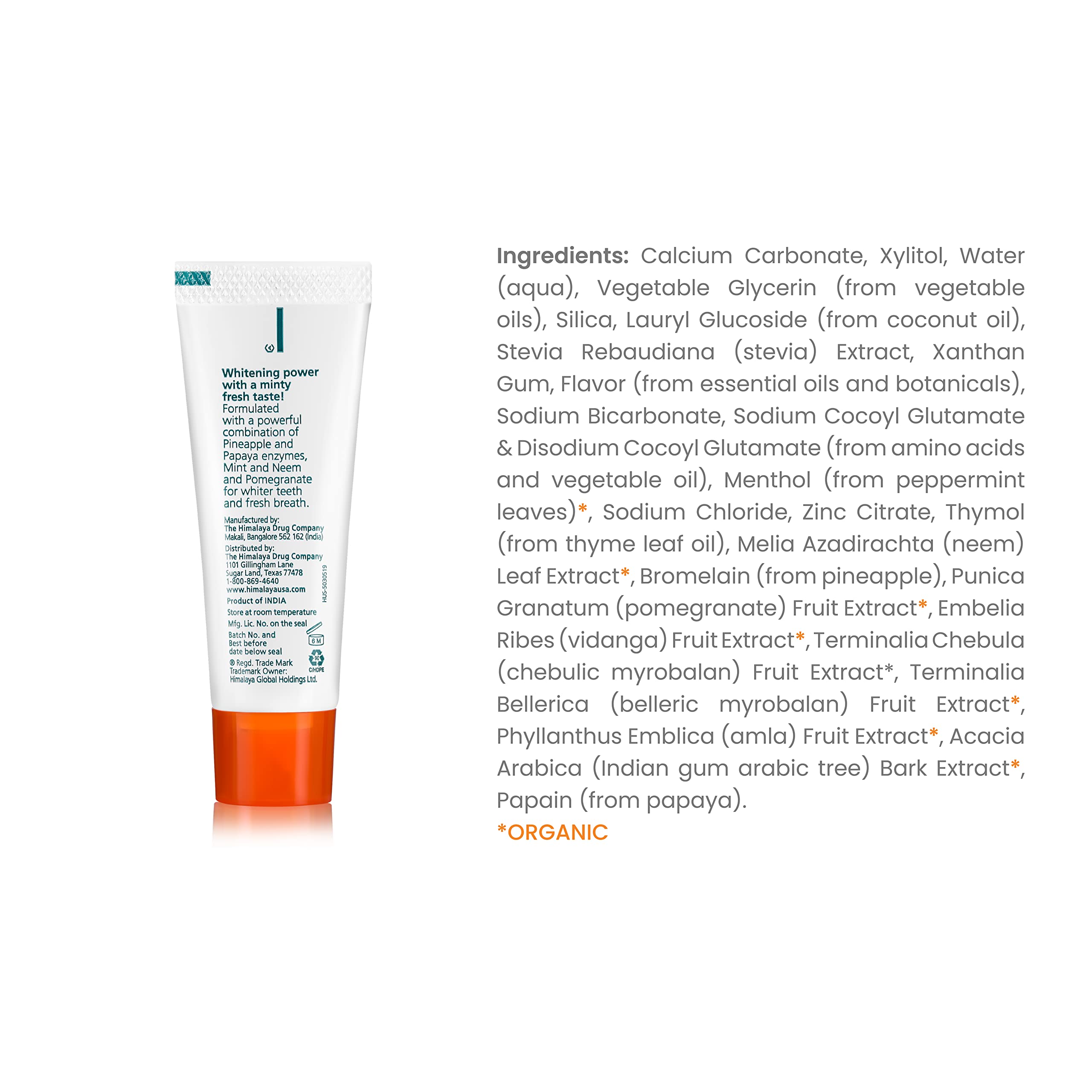 Foto 3 pulgar | Pasta De Dientes Himalaya Botanique Whitening Complete Care 20 Ml X 10 - Venta Internacional.