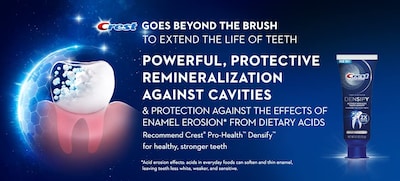 Foto 6 | Pasta De Dientes Crest Densify Pro-health Intensive Clean 24 G X 4 - Venta Internacional.