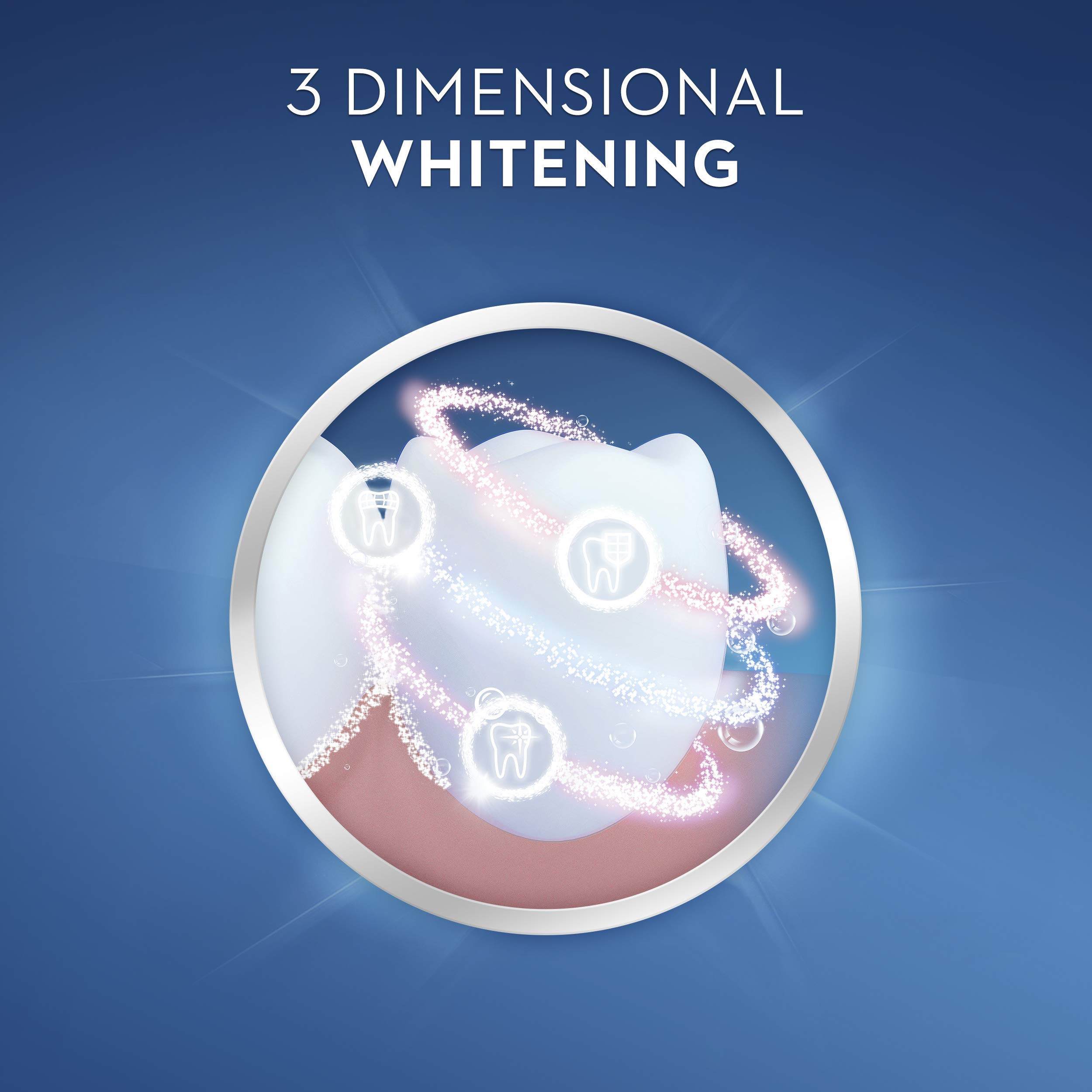 Foto 6 | Pasta De Dientes Crest White Intense Whitening Luminous Mint 4x113ml - Venta Internacional.