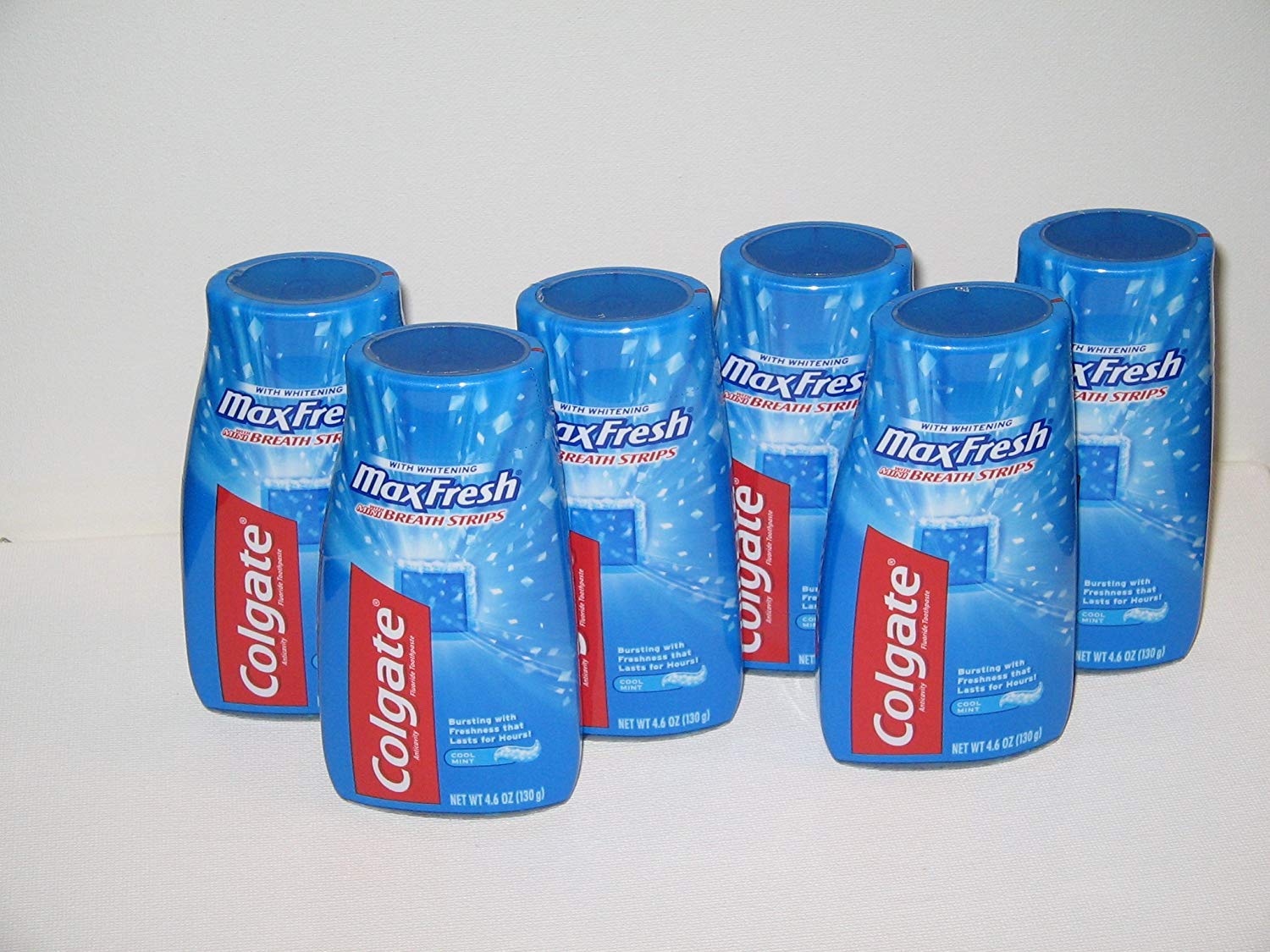 Pasta De Dientes Colgate Maxfresh Con Minitiras Para Respirar De 135 Ml (6 X 135 Ml) - Venta Internacional.