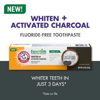 Foto 7 | Pasta de Dientes Arm & Hammer Essentials Sin Flúor 125 Ml x4 - Venta Internacional
