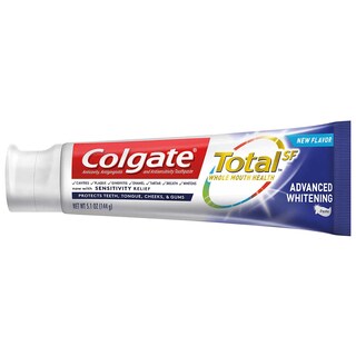 Foto 3 | Pasta de Dientes Colgate Total Sf Advanced Whitening 180 Ml Paquete de 5- Venta Internacional