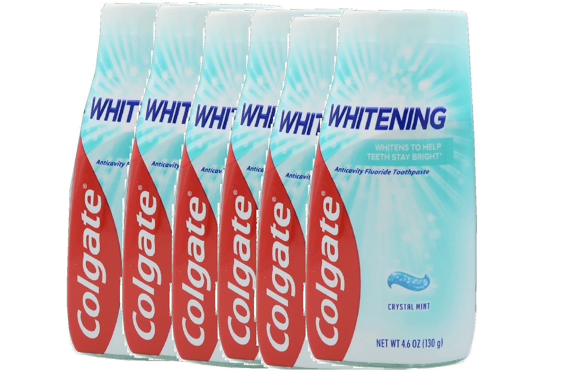 Foto 3 pulgar | Pasta de Dientes Colgate Max White Crystal Mint 135 Ml Paquete de 6 - Venta Internacional