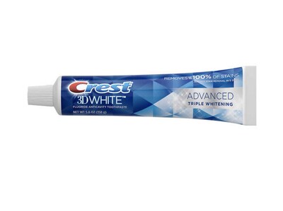 Foto 2 | Crest 3D White Advance Whitening 165 ml 5 Piezas - Venta Internacional