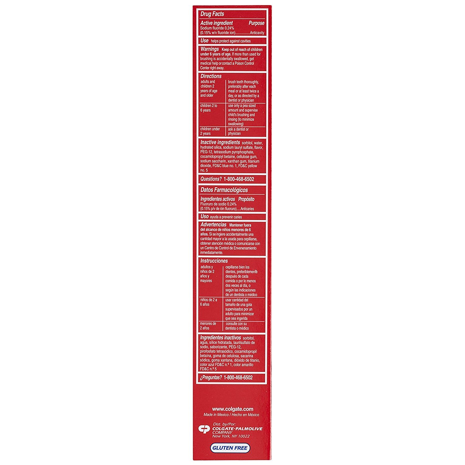 Foto 4 | Pasta de Dientes Colgate Triple Action de 226 g-Venta Internacional