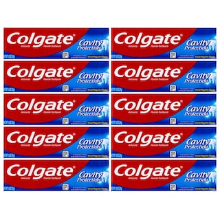 Foto 1 | Pasta de Dientes Colgate Cavity Protection Regular Travel 30 Ml X10 - Venta Internacional