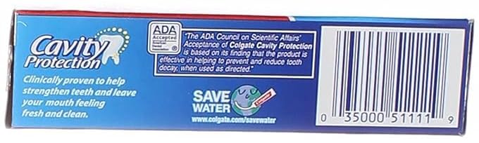 Foto 4 | Pasta de Dientes Colgate Cavity Protection Regular Travel 30 Ml X10 - Venta Internacional