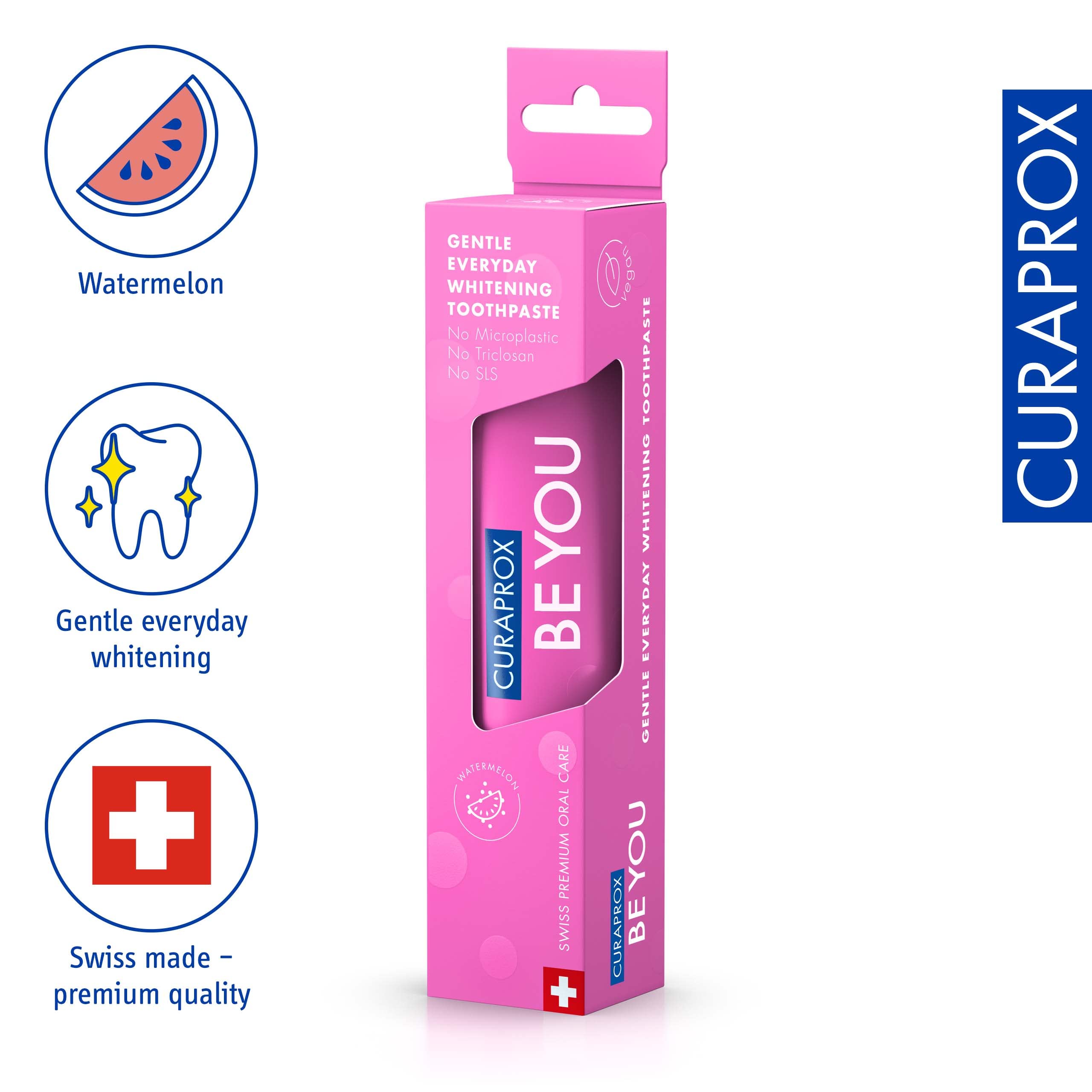 Foto 3 pulgar | Pasta de Dientes Curaprox Be You Sabor Sandía 60 Ml - Venta Internacional