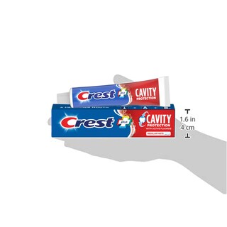 Foto 2 | Pasta de Dientes Crest Cavity Protection Regular 240 ml 4 Piezas - Venta Internacional