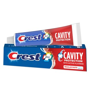 Foto 3 | Pasta de Dientes Crest Cavity Protection Regular 240 ml 4 Piezas - Venta Internacional
