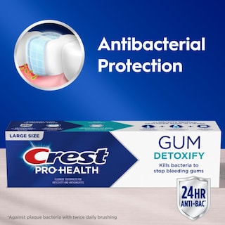 Foto 3 | Pasta de Dientes Crest Pro-health Gum Detoxify Deep Clean 140 Ml X 3 - Venta Internacional