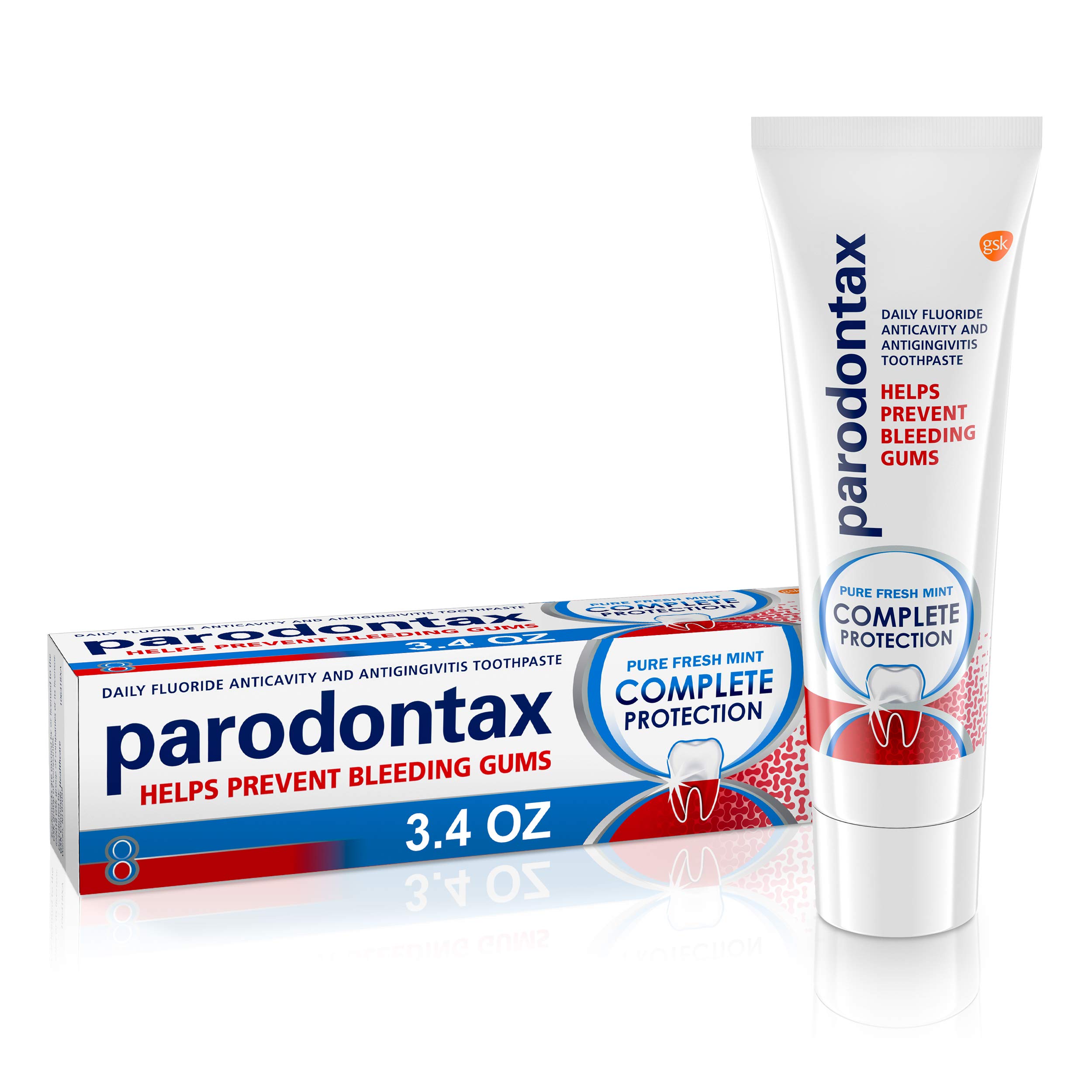 Foto 2 pulgar | Pasta de Dientes Parodontax Complete Protection 100ml Pure Fresh - Venta Internacional