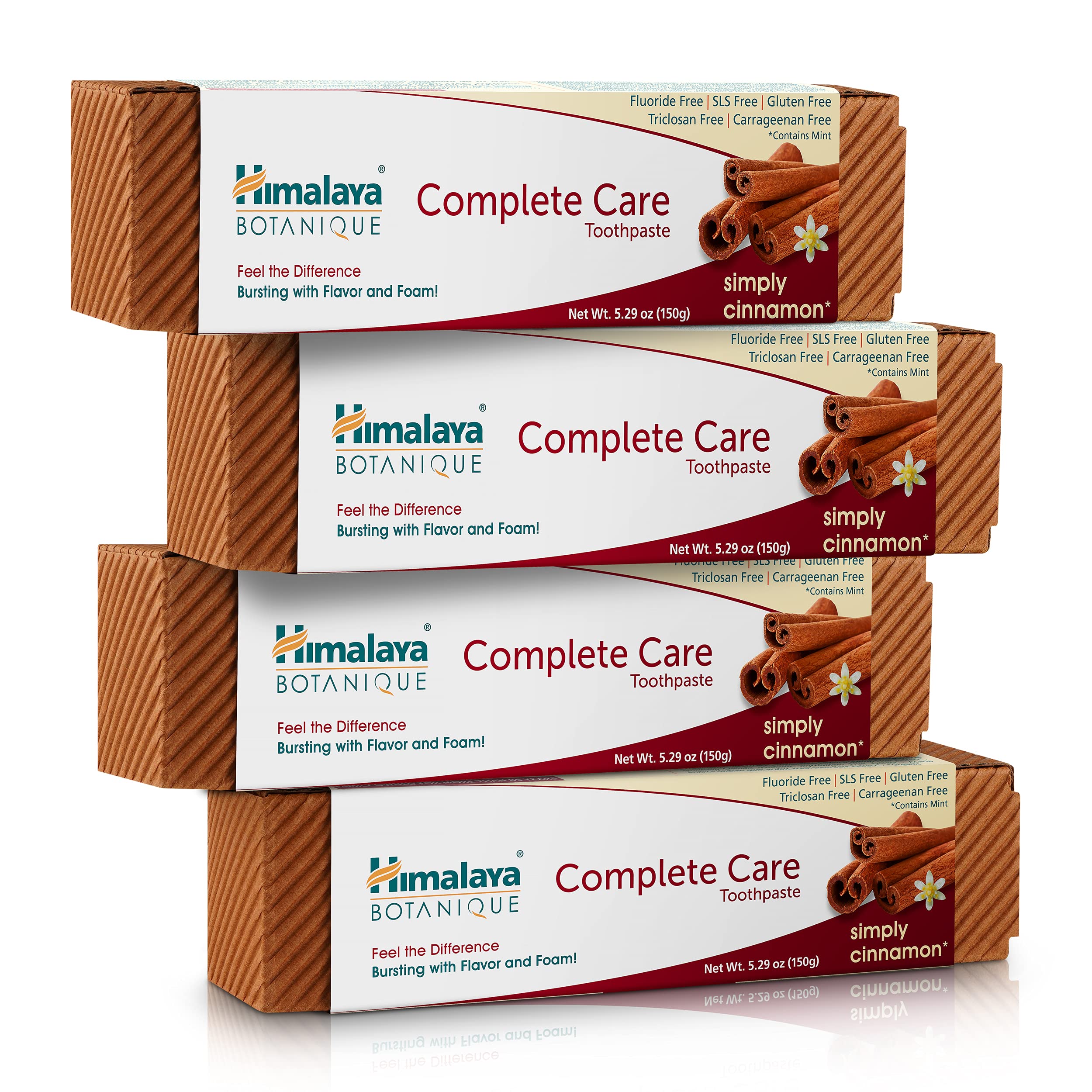 Foto 2 pulgar | Pasta de Dientes Himalaya Botanique Complete Care Herbal 150 Ml 4 Piezas - Venta Internacional