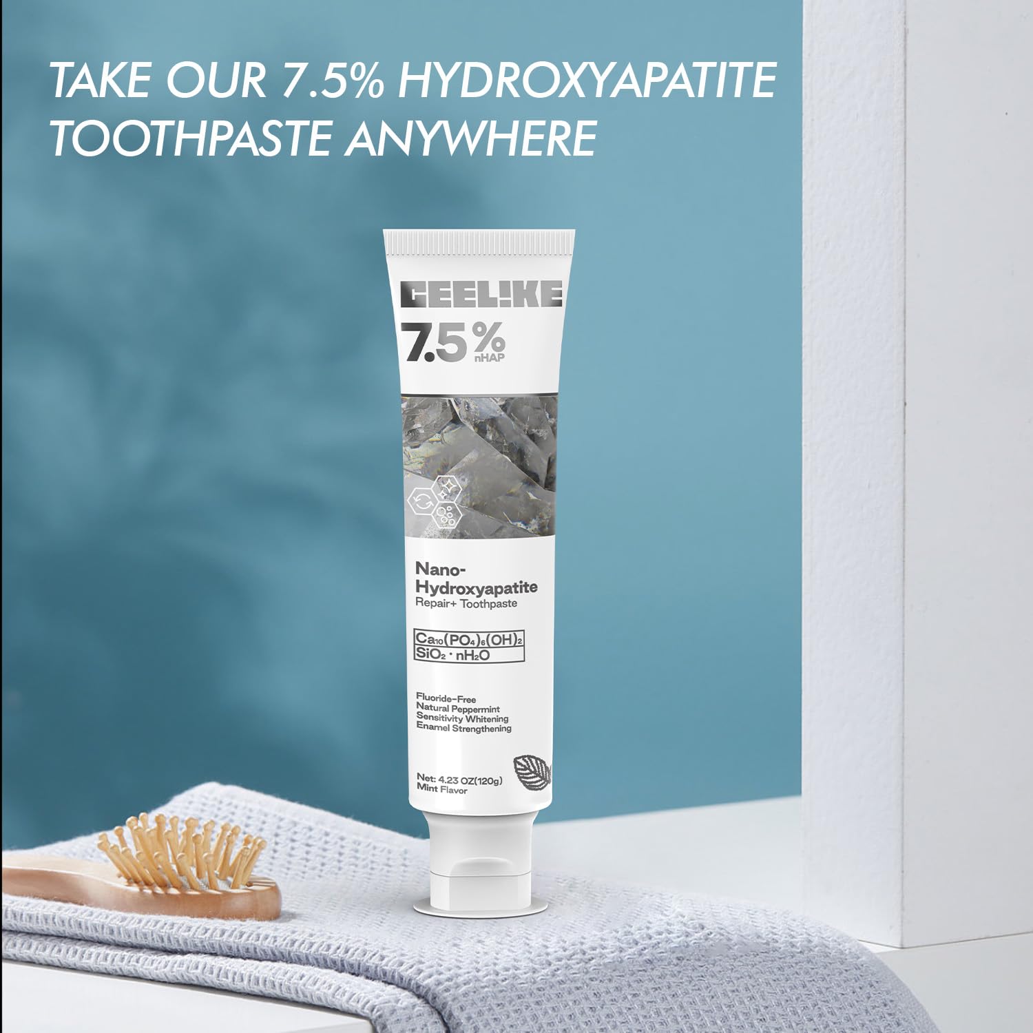 Foto 6 | Pasta De Dientes Ceelike Hydroxyapatite Advanced Enamel 125ml - Venta Internacional.