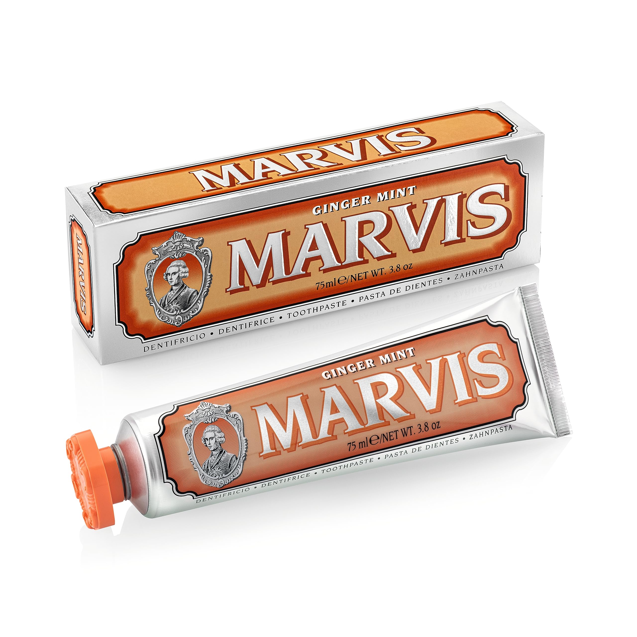 Foto 1 | Pasta de Dientes Marvis Ginger Mint 75 ml - Venta Internacional
