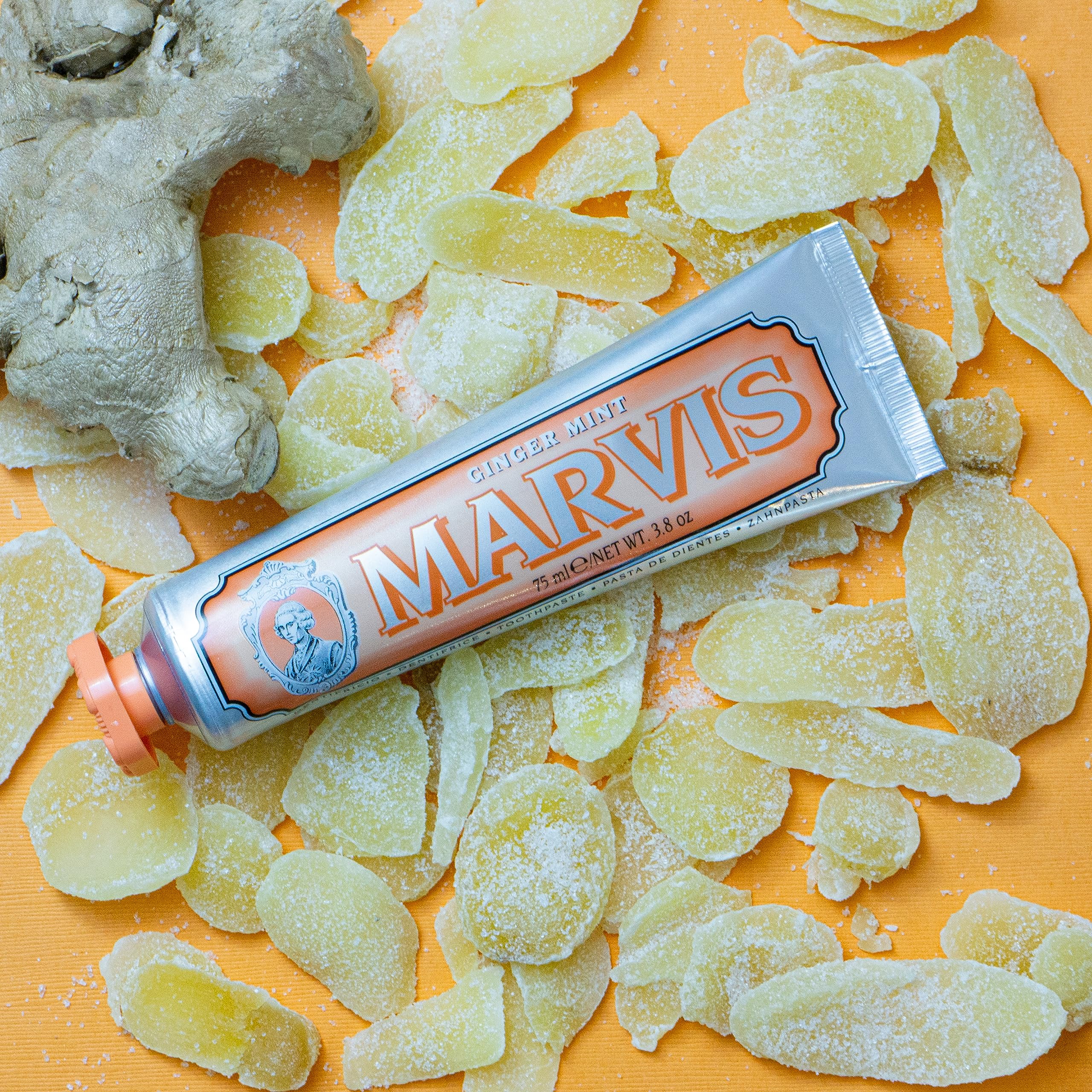 Foto 2 | Pasta de Dientes Marvis Ginger Mint 75 ml - Venta Internacional