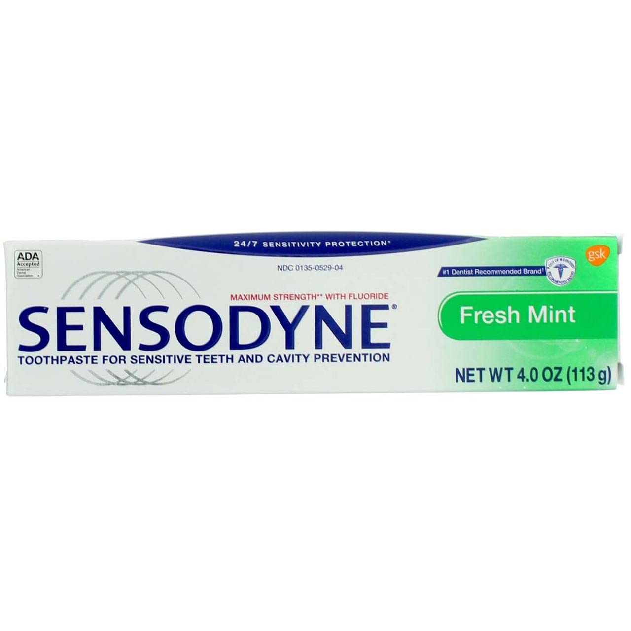 Foto 3 pulgar | Pasta de Dientes Sensodyne Maximum Strength Anticaries 120 ml - Venta Internacional
