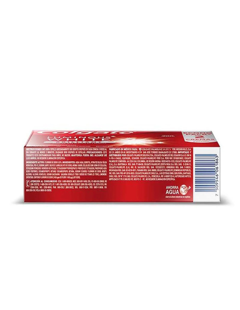 Foto 5 | Pasta Dental Colgate Luminous White Brillant 2 Piezas + Termo de Agua Güish