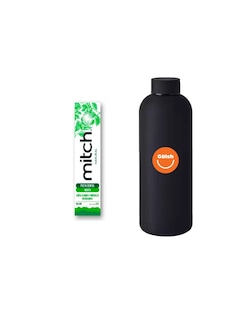 Foto 1 | Pasta Dental Sin Fluor 100% Natural Sabor Menta + Termo De Agua Güish