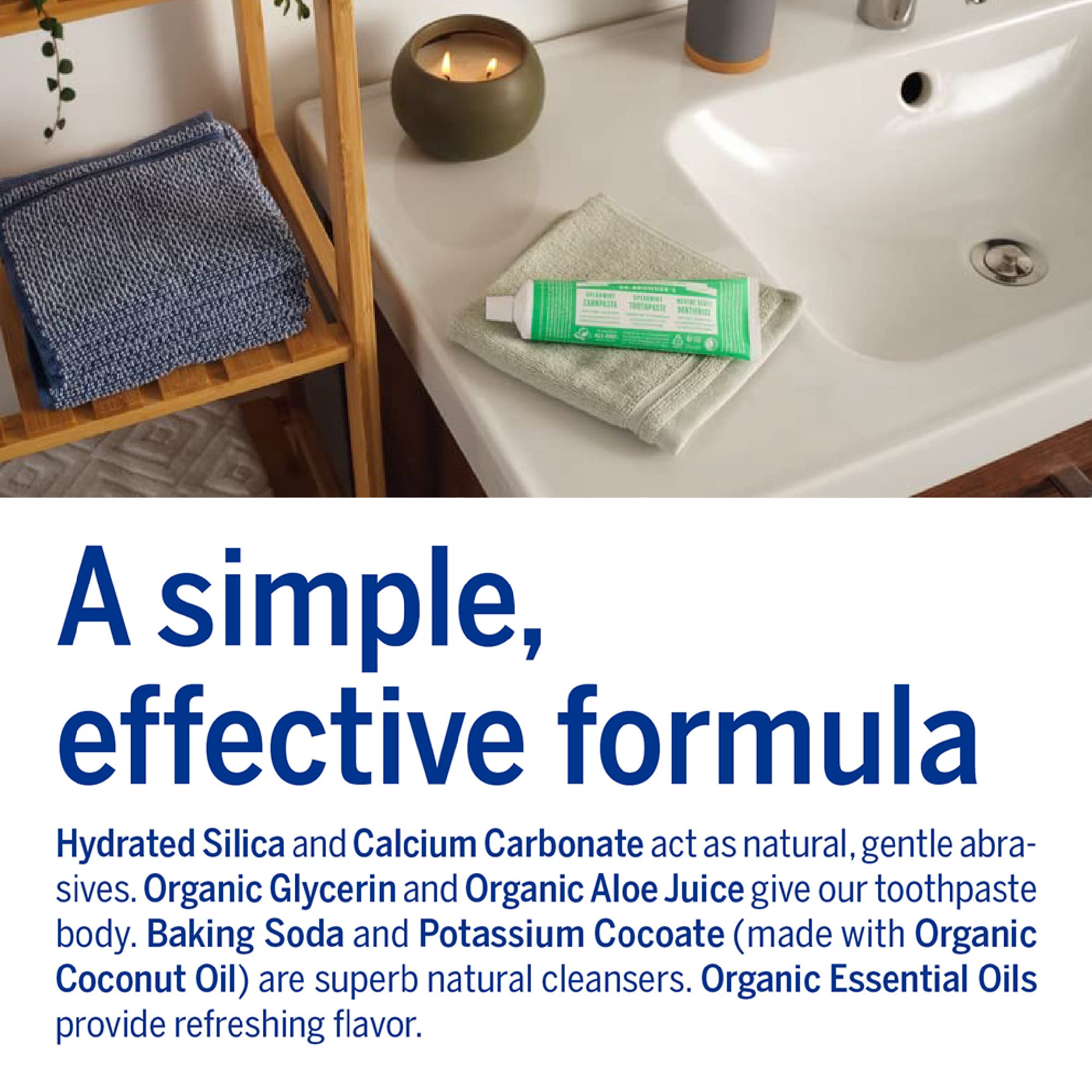 Foto 5 pulgar | Pasta de Dientes Dr. Bronner's All-one Peppermint & Spearmint 150 ml - Venta Internacional