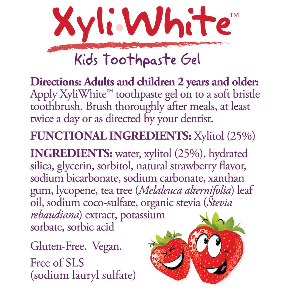 Foto 3 pulgar | Pasta De Dientes En Gel Now Solutions Xyliwhite Para Niños, 90 Ml, Fresa - Venta Internacional.