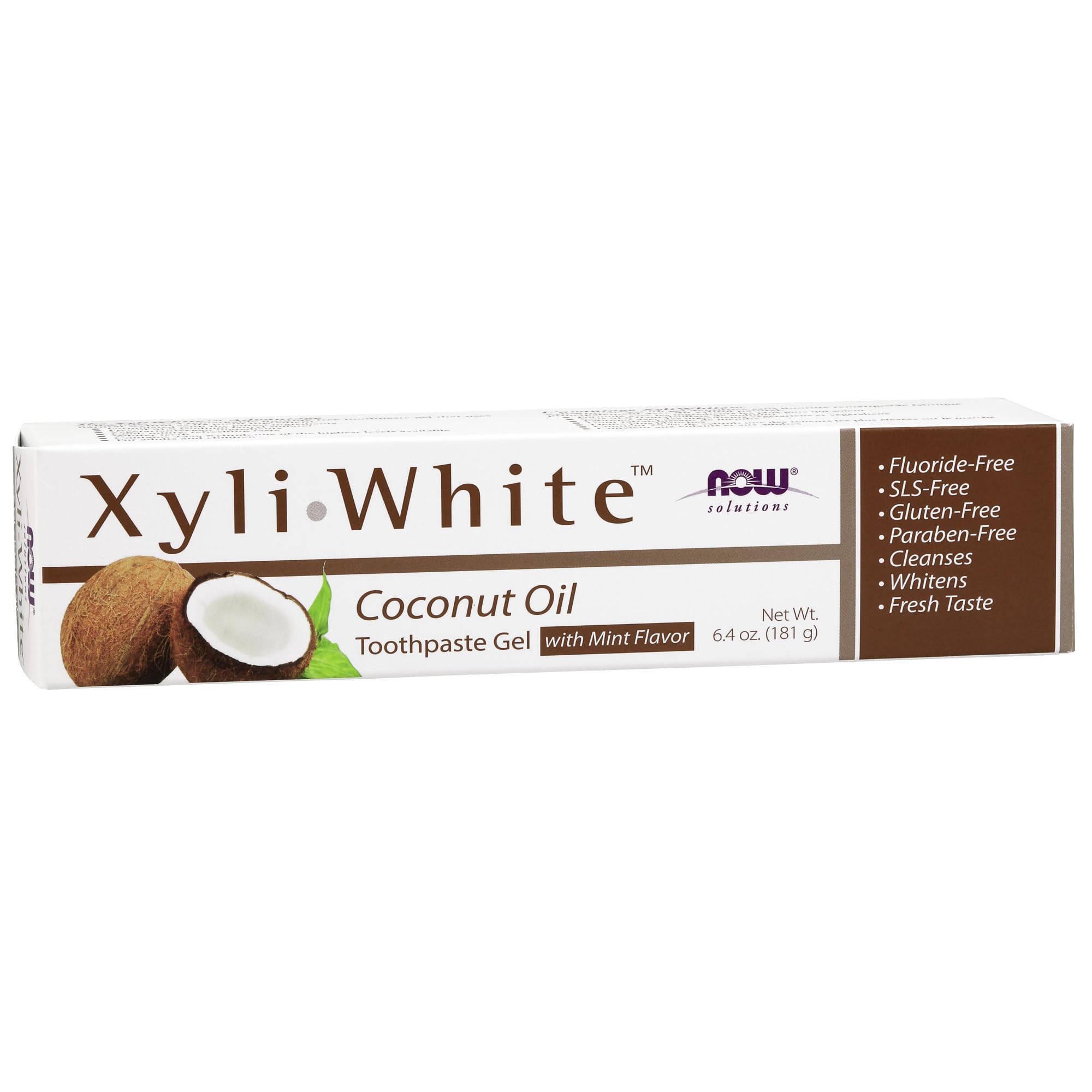 Foto 2 pulgar | Pasta De Dientes Now Foods Solutions Xyliwhite Gel Coconut 189ml - Venta Internacional.