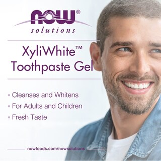Foto 4 | Pasta De Dientes Now Foods Solutions Xyliwhite Gel Coconut 189ml - Venta Internacional.