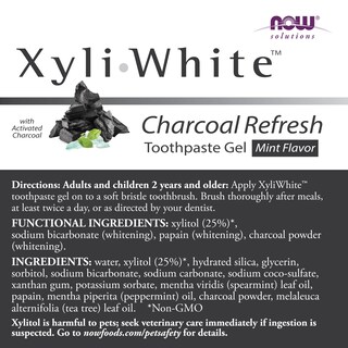 Foto 2 | Pasta De Dientes Gel Now Solutions Xyliwhite Charcoal Refresh 180 Ml - Venta Internacional.