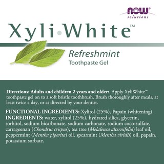 Foto 2 | Pasta De Dientes Gel Now Solutions Xyliwhite Refreshmint 189ml - Venta Internacional.