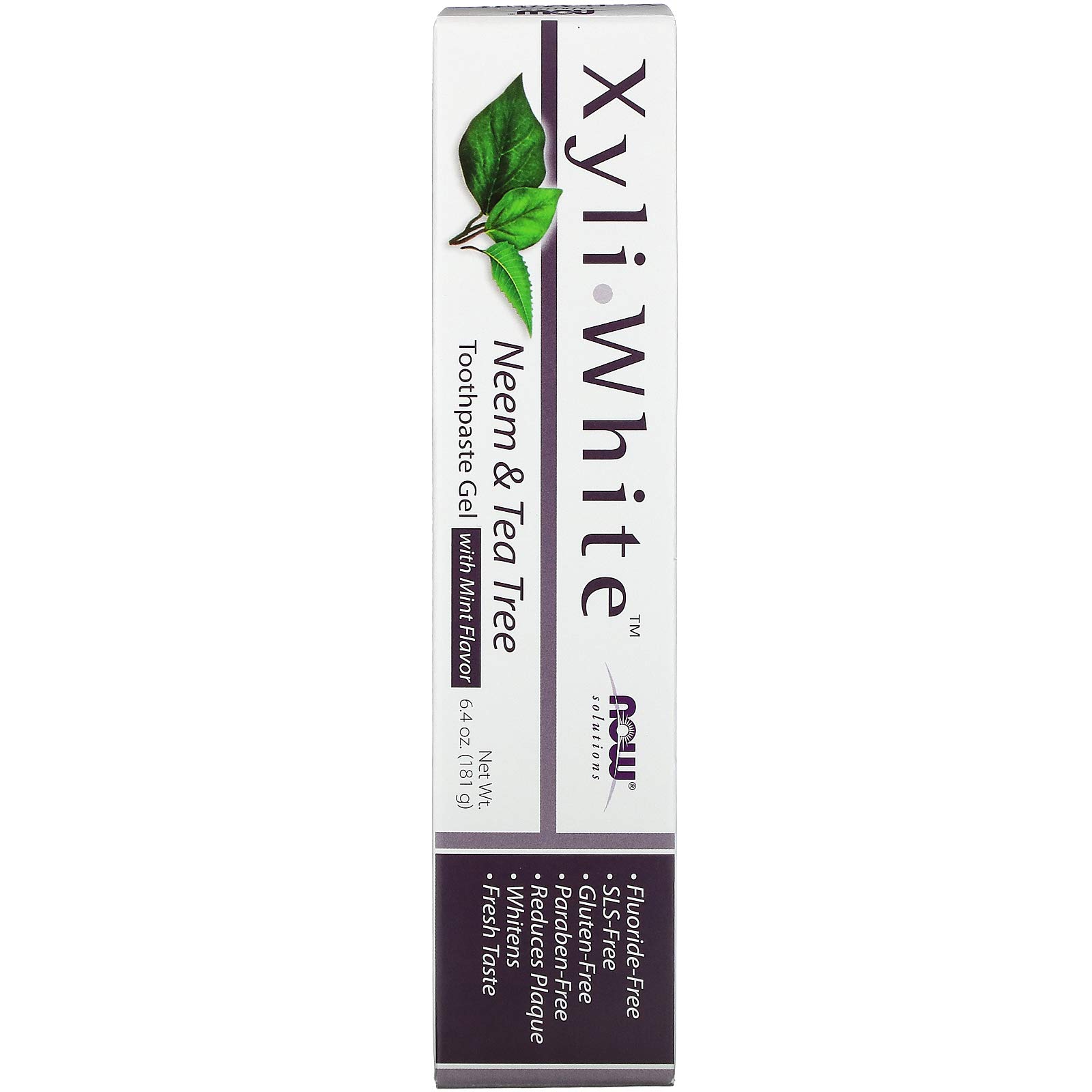 Foto 3 pulgar | Pasta De Dientes En Gel Now Solutions Xyliwhite Neem Tea Tree 180 Ml - Venta Internacional.
