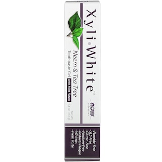 Foto 2 | Pasta De Dientes En Gel Now Solutions Xyliwhite Neem Tea Tree 180 Ml - Venta Internacional.