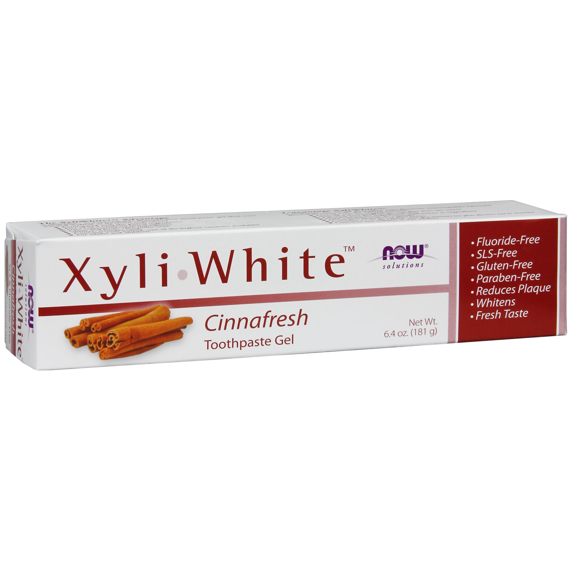 Foto 2 pulgar | Pasta De Dientes En Gel Now Foods Solutions Xyliwhite Cinnafresh 180 Ml - Venta Internacional.