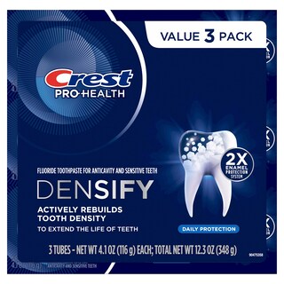Foto 2 | Pasta De Dientes Crest Pro-health Densify Daily Protection 120 Ml X3 - Venta Internacional.