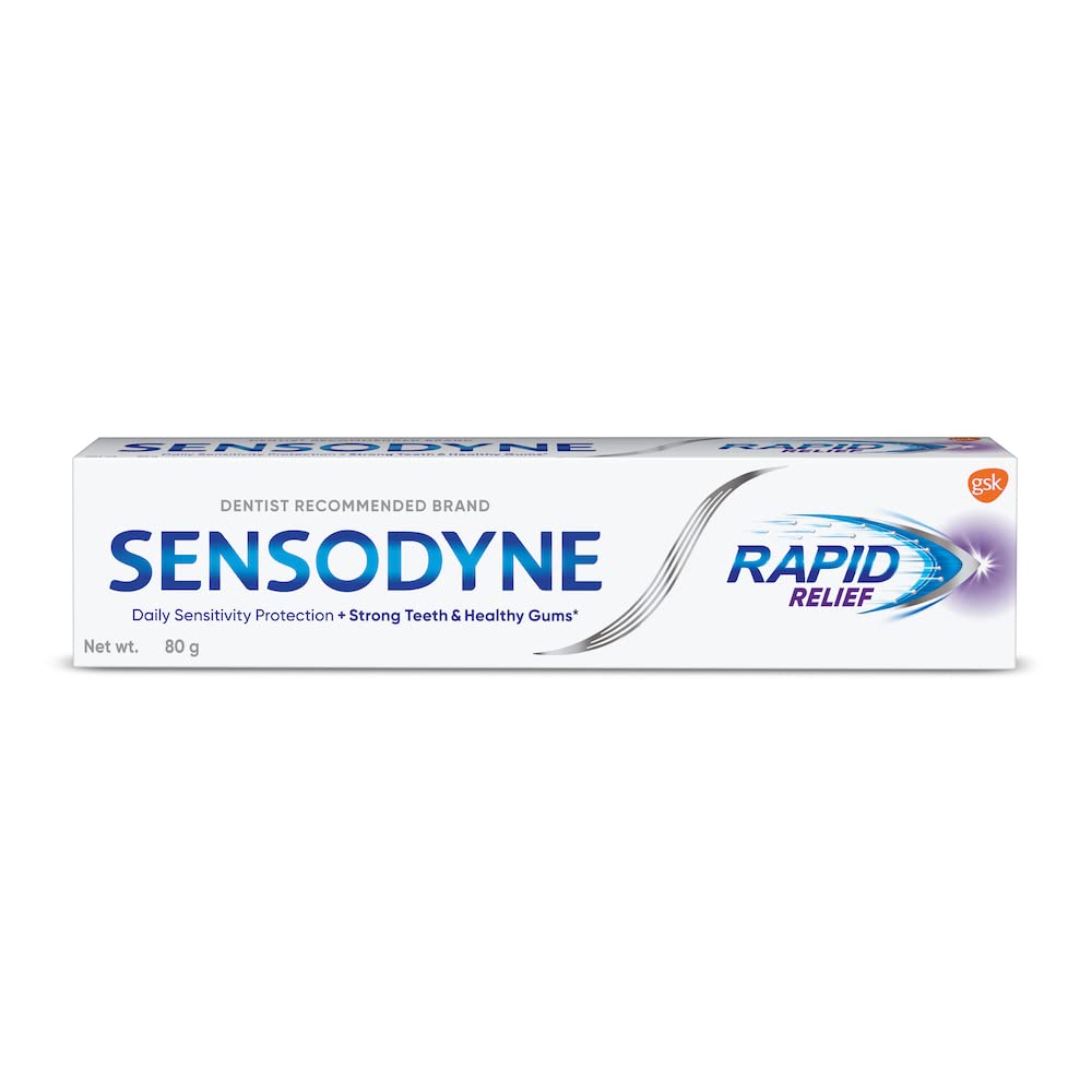 Foto 2 pulgar | Pasta de Dientes Sensodyne Rapid Relief 2 Piezas-Venta Internacional