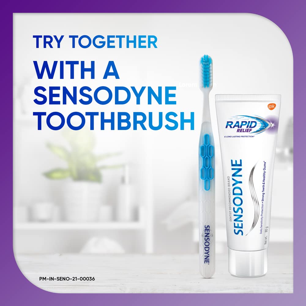 Foto 7 pulgar | Pasta de Dientes Sensodyne Rapid Relief 2 Piezas-Venta Internacional