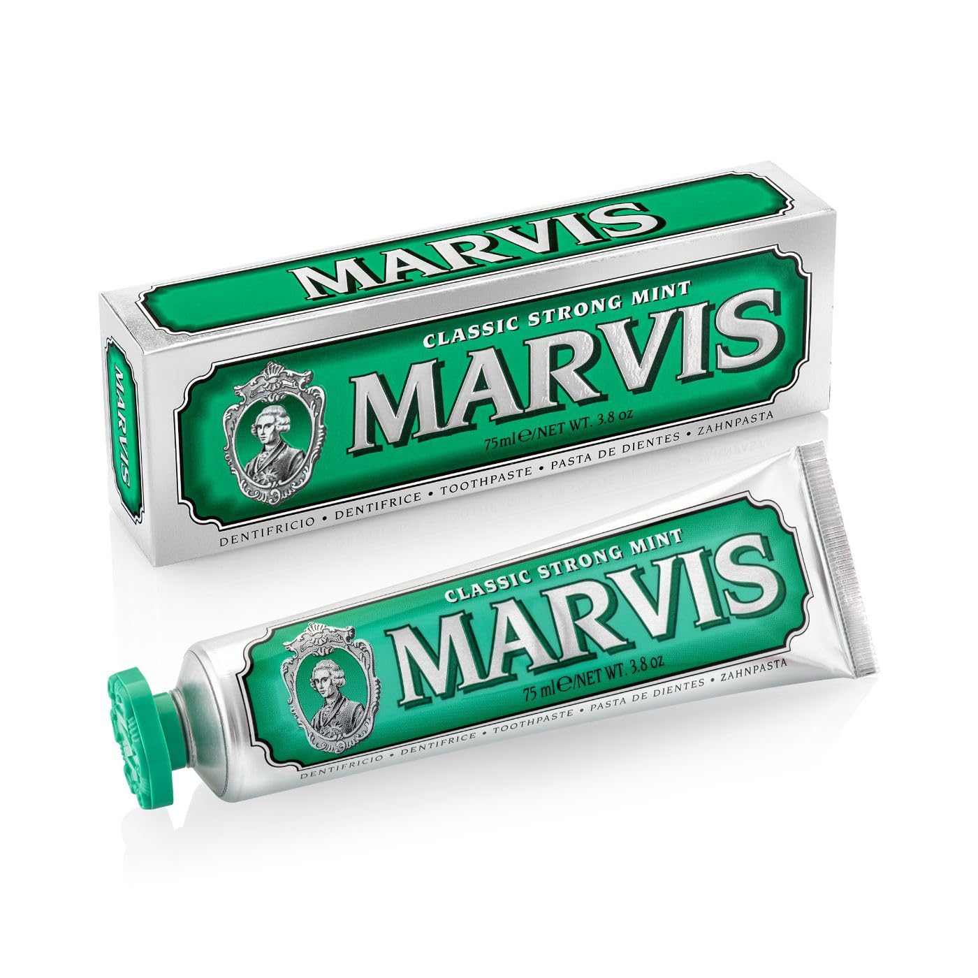 Foto 2 pulgar | Pasta De Dientes Marvis Classic Strong Mint 110 Ml (paquete De 1) - Venta Internacional.