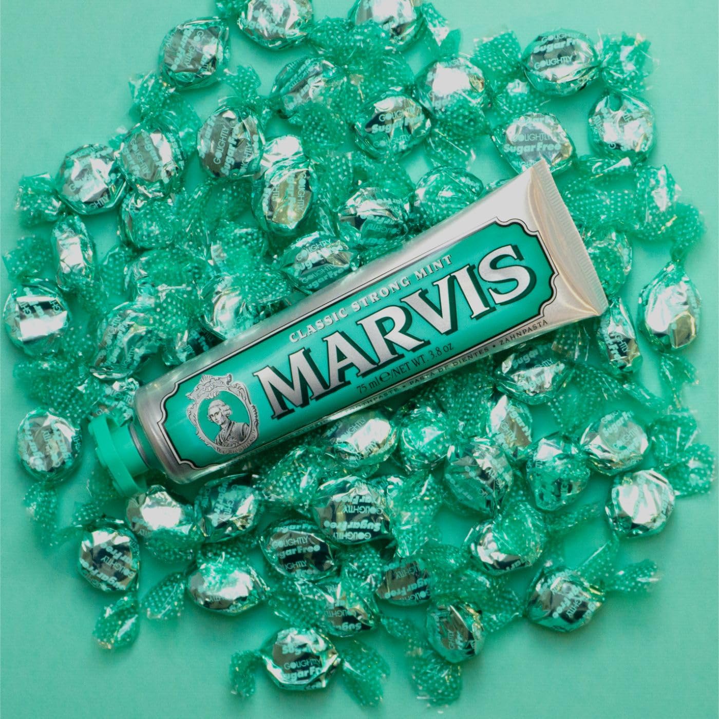 Foto 5 pulgar | Pasta De Dientes Marvis Classic Strong Mint 110 Ml (paquete De 1) - Venta Internacional.