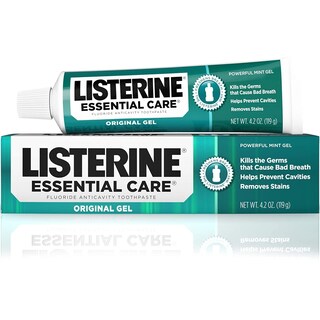 Foto 1 | Pasta de Dientes Listerine Essential Care Gel-Mint 125 ml 2 Piezas - Venta Internacional
